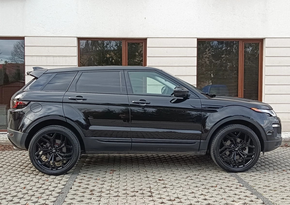 Land Rover Range Rover Evoque cena 116500 przebieg: 88000, rok produkcji 2018 z Łódź małe 704